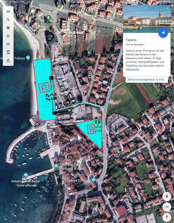 Istrian Stone House In The Heart Of The Beautiful Fishing Village Fazana - Only Few Steps From The Sea And The Wonderful Beach - Incl Plasma-Quad-Plus-Filter Against C O V I D Fažana Exterior foto